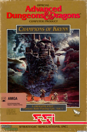 couverture jeu vidéo Advanced Dungeons &amp; Dragons : Champions of Krynn