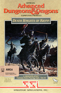 couverture jeux-video Advanced Dungeons & Dragons : Death Knights of Krynn