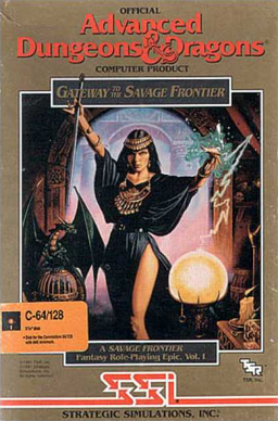couverture jeu vidéo Advanced Dungeons &amp; Dragons : Gateway to the Savage Frontier