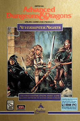 couverture jeu vidéo Advanced Dungeons &amp; Dragons : Neverwinter Nights