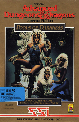 couverture jeu vidéo Advanced Dungeons &amp; Dragons : Pool of Darkness