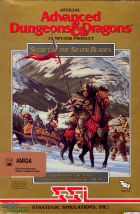 couverture jeu vidéo Advanced Dungeons &amp; Dragons : Secret of the Silver Blades
