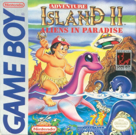 couverture jeu vidéo Adventure Island II : Aliens in Paradise