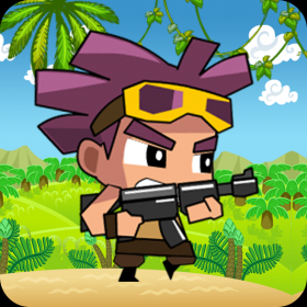 couverture jeu vidéo Adventure Jungle Blast - Jeu de Soldats, la Guerre, la Bataille et L'armée dans la Jungle