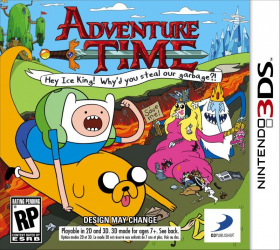 couverture jeu vidéo Adventure Time : Hey Ice King ! Why&#039;d you steal our garbage ?!