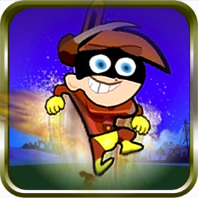couverture jeu vidéo Adventures of Rubberman Free - A Real Crazy Bouncing and Flying Game