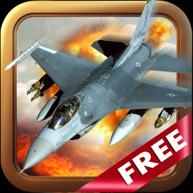 couverture jeu vidéo Aerial Jet Shooting War: FREE Air Combat Fighter Sim Game HD
