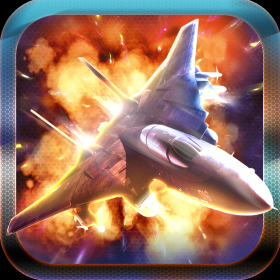 couverture jeu vidéo Aerial Jet War Shooting: Fighter Air Combat Game HD Free
