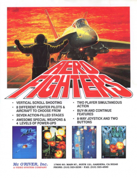 couverture jeux-video Aero Fighters