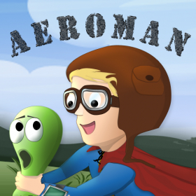 couverture jeu vidéo Aeroman