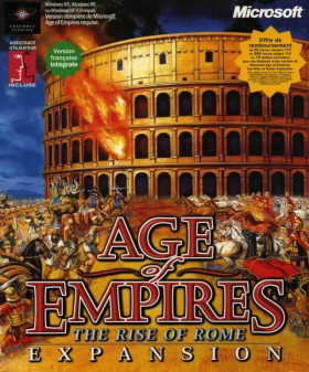 couverture jeu vidéo Age of Empires : The Rise of Rome