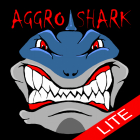 couverture jeu vidéo Aggro Shark Frenzy Lite