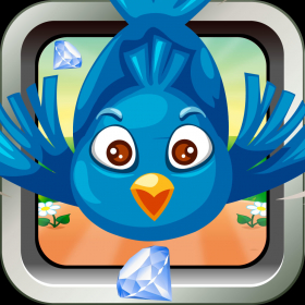 couverture jeu vidéo Ailes de l'oiseau diamant Pro - sautent, courir et volent pour être libre