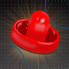couverture jeu vidéo Air Hockey - Laser Lights+