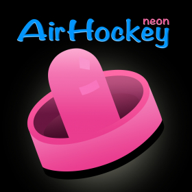 couverture jeu vidéo Air Hockey - Neon Free