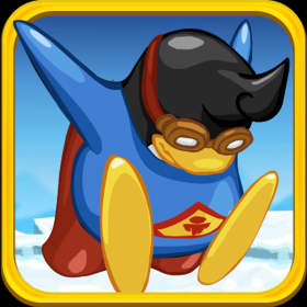couverture jeu vidéo Air Penguin Tiny Flying Ski Wings Jump At The Top Winter Games Free