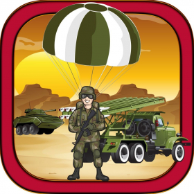 couverture jeu vidéo Air Troops - Little War Soldier Parachute