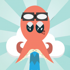 couverture jeu vidéo Airborne Octopus