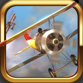 couverture jeu vidéo Airbourne Barons – War in the Skies Shooting Game Free