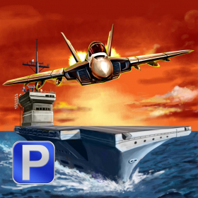 couverture jeu vidéo Aircraft Carrier Parking PRO - Full F18 Navy Jet Emergency Landing Version
