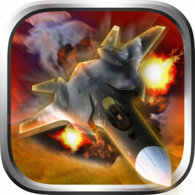 couverture jeu vidéo AirForce Tactical Battle Rush War Jet Survival