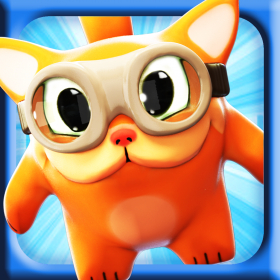 couverture jeu vidéo Airplane Cats vs Rats PRO - Jetpack War Racing Above Temple Game