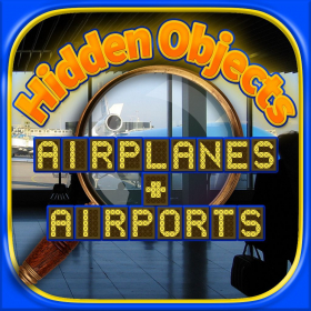 couverture jeu vidéo Airports & Airplanes Find Objects - Hidden Object Time & Spot Difference Puzzle Games