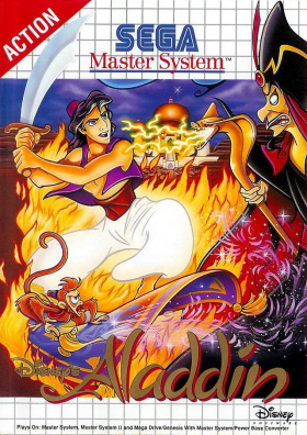 couverture jeu vidéo Aladdin