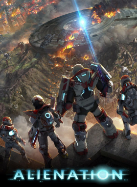 couverture jeu vidéo Alienation