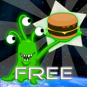 couverture jeu vidéo Aliens Need Burgers Free!