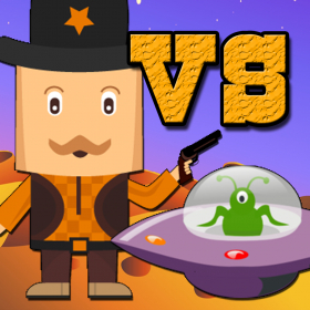 couverture jeu vidéo Aliens vs Cowboys