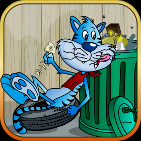 couverture jeu vidéo Alley Cat Jumping Escape – Help Jaxx get to Wonder Sparkle Unleashed Zoo! Cute Kitty Edition