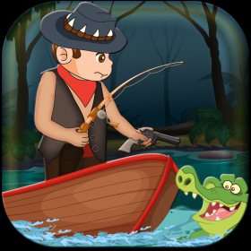couverture jeu vidéo Alligator Fisher - Hunt the Terrifying Crocodile