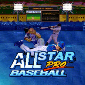 couverture jeu vidéo AllStar Pro Baseball