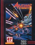 couverture jeu vidéo Alpha Mission II