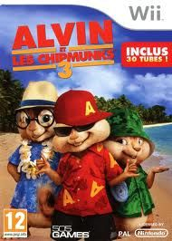couverture jeu vidéo Alvin et les Chipmunks 3