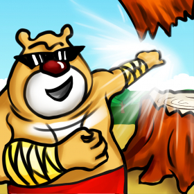 couverture jeu vidéo Amazing Lumberman - Touch to Chop Timber & make them jump