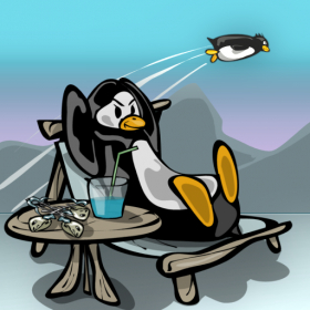 couverture jeu vidéo Amazing Penguin