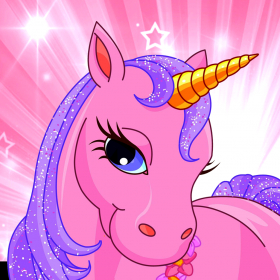 couverture jeu vidéo Amazing Pink Unicorn &amp; The Magic Letters