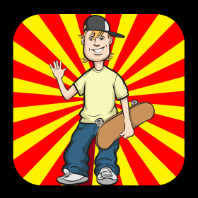 couverture jeu vidéo Amazing Skateboard Race Adventure