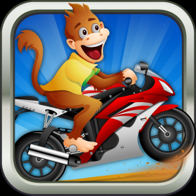 couverture jeu vidéo Amazon Race Xtreme HD - new monkey kong hill climb bike race game