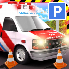 couverture jeu vidéo 'Ambulance 3D Parking Simulator PRO - Full Emergency Rescue Driving Version