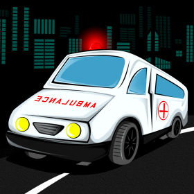 couverture jeu vidéo Ambulance 911 Fun Rush : The Emergency Vehicle Hurry Race - Pro