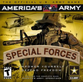 couverture jeu vidéo America&#039;s Army: Special Forces