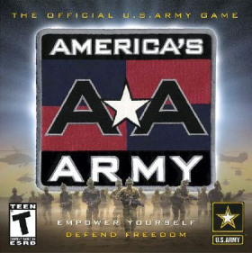 couverture jeu vidéo America&#039;s Army