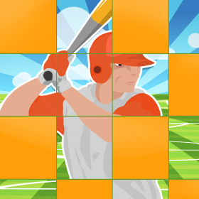 couverture jeu vidéo American Baseball Pic-Quiz: Deviner Les Images et Les Photos de Joueurs de Baseball de ce Puzzle