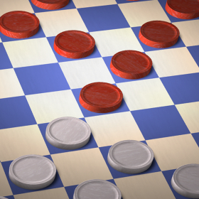 couverture jeu vidéo American Checkers 3D
