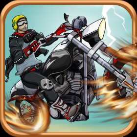 couverture jeu vidéo An Iron Rider on The Death Road