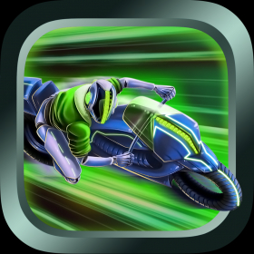 couverture jeu vidéo Ancient Action Samurai In The Future - Neon Speed Racing Game