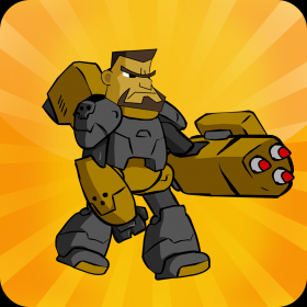 couverture jeu vidéo Androids vs Ancients - soldats de robot de combat créatures anciennes